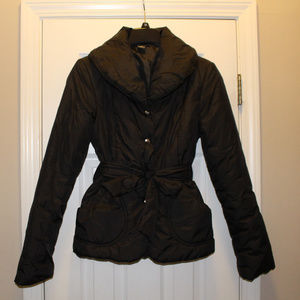 Black Guess Puffer Jacket